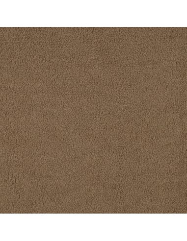 Tissu polaire Teddy double face - Mocha