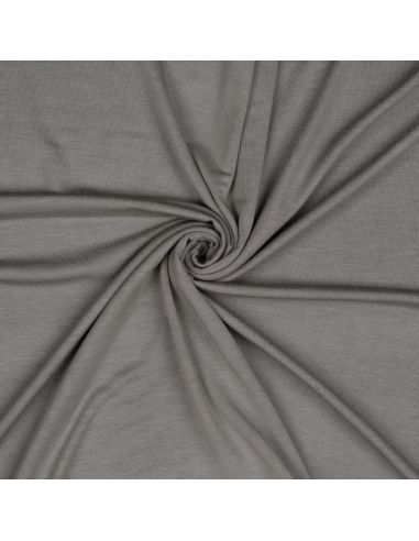 Tissu jersey tencel modal - Gris clair