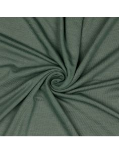 Tissu jersey tencel modal - Vert fougère