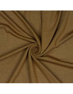 Tissu jersey tencel modal - Marron clair