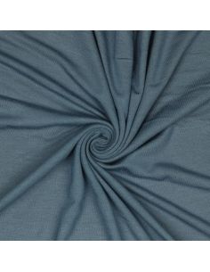 Tissu jersey tencel modal - Bleu jeans