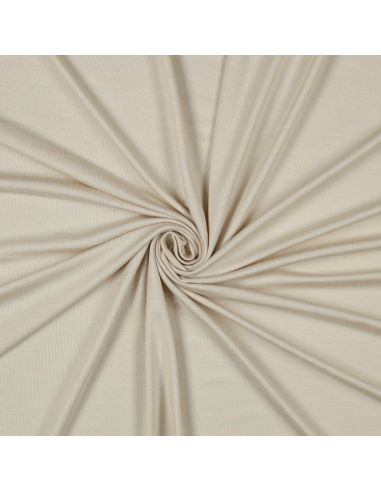 Tissu jersey tencel modal - Beige