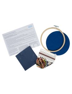 Kit broderie - Papillons et scarabée 2
