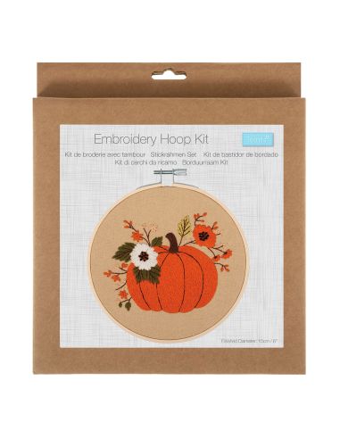Kit broderie - Citrouille
