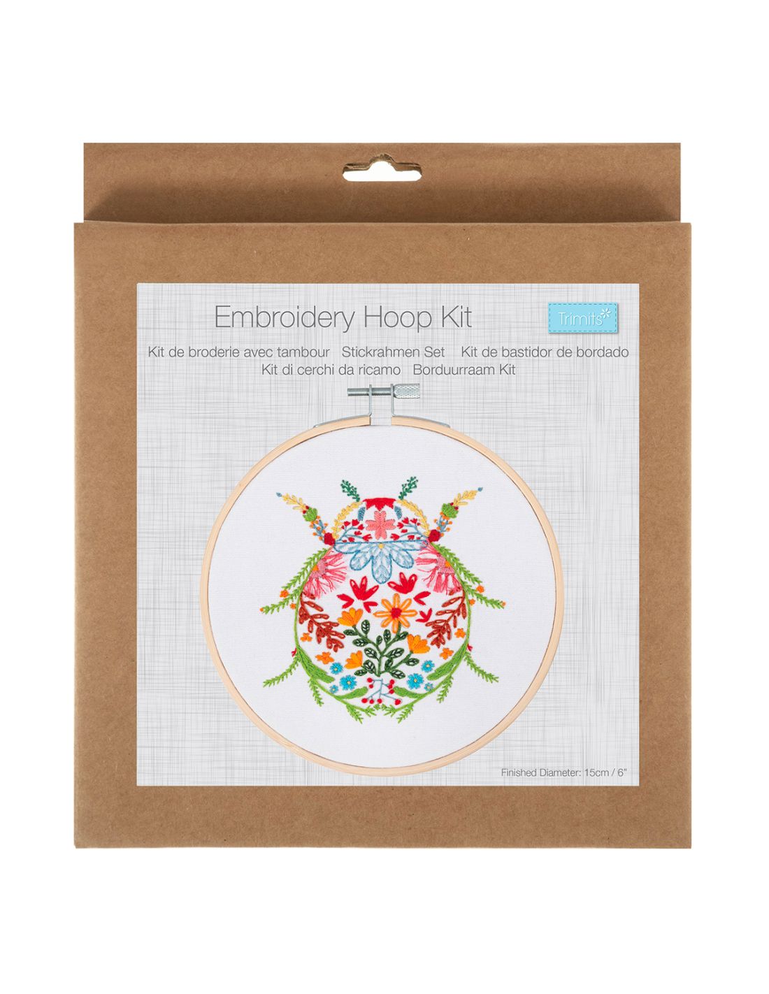 Kit DIY 'Graine Créative' Canevas Scarabée
