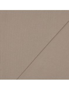Tissu jersey bord côte côtelé - Sable 2
