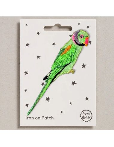 Patch thermocollant - Perroquet vert