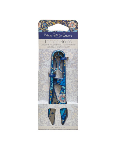 Coupe-fils 11 cm - Collection fleurs bleues