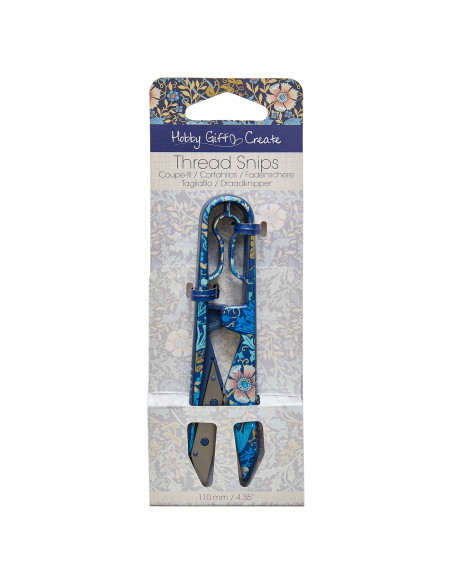 Coupe-fils 11 cm - Collection fleurs bleues