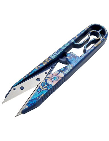 Coupe-fils 11 cm - Collection fleurs bleues
