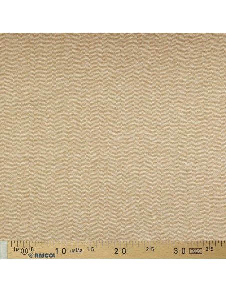 Tissu manteau lainage chevrons - Ficelle