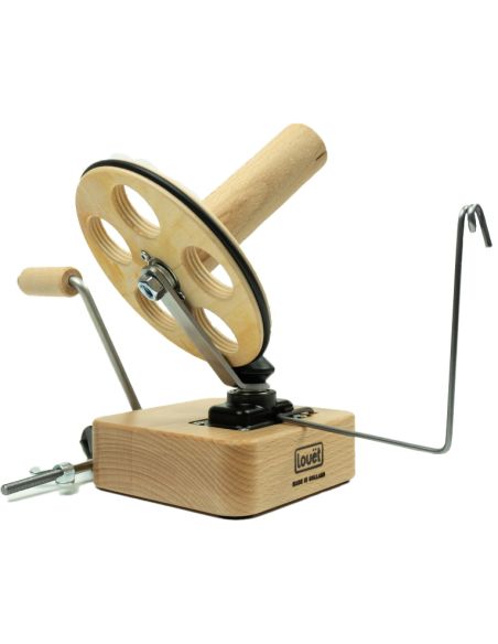 Bobinoir à laine en bois de hêtre premium