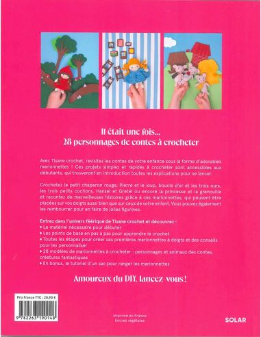 Livre marionettes au crochet