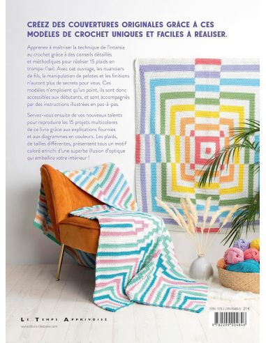 Livre plaids - Illusions au crochet