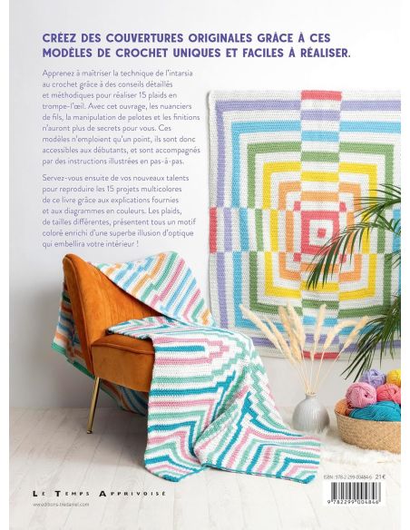 Livre plaids - Illusions au crochet