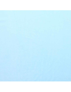 Tissu velours stretch - Bleu layette 2