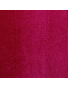 Tissu velours stretch - Fuchsia 2