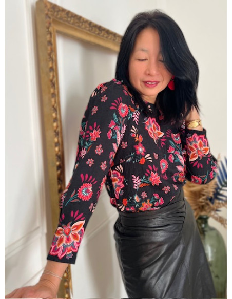 Tissu viscose flammé Kalya - My Dress Made
