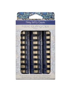 Set de 30 pinces tissus - Collection fleurs bleues