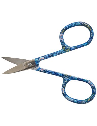 Ciseaux de broderie 9 cm - Collection fleurs bleues