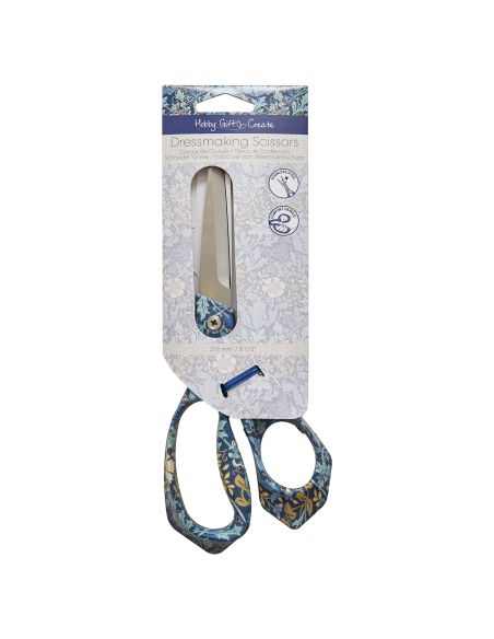 Ciseaux de couture 21,5 cm - Collection fleurs bleues