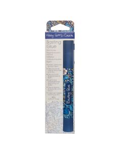 Stylo colle tissu temporaire - Collection fleurs bleues