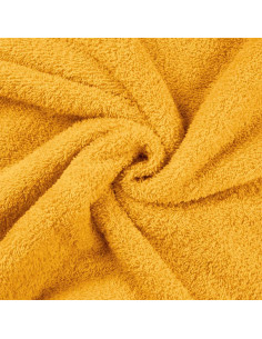 Tissu éponge - Jaune tournesol