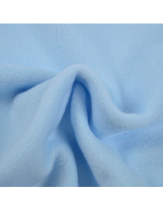 Tissu polaire - Bleu ciel
