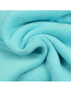 Tissu polaire - Bleu turquoise