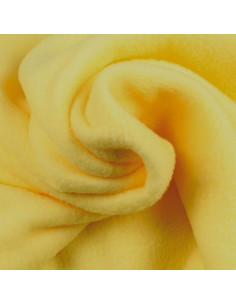 Tissu polaire - Jaune poussin