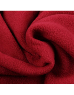 Tissu polaire - Framboise