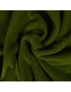 Tissu polaire - Vert militaire