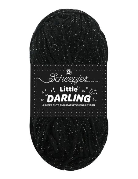 Fil chenille Scheepjes Little Darling Sparkle