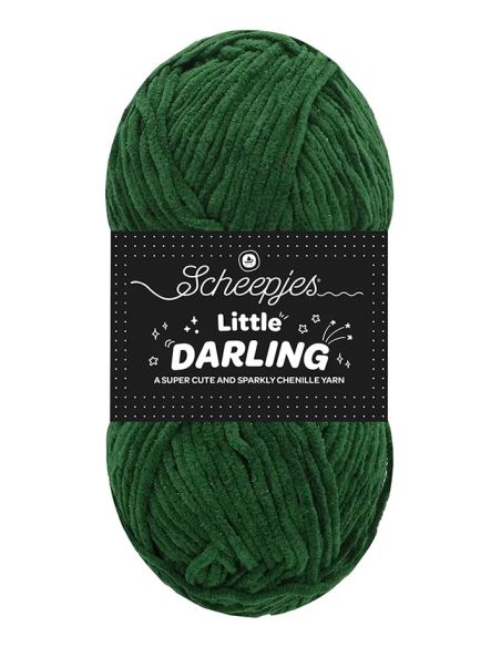 Fil chenille Scheepjes Little Darling Sparkle