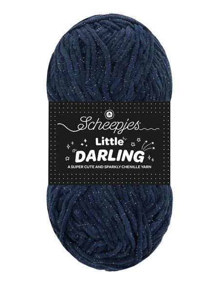 Fil chenille Scheepjes Little Darling Sparkle