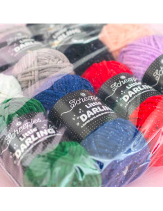 Sachet de 8 pelotes Scheepjes Little Darling Sparkle 2