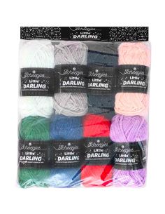 Sachet de 8 pelotes Scheepjes Little Darling Sparkle