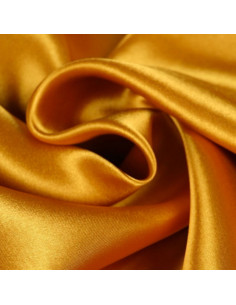 Doublure satinée deluxe - Ocre