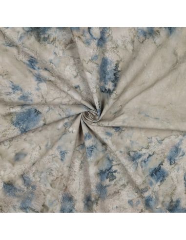 Tissu coton batik Solia - Beige