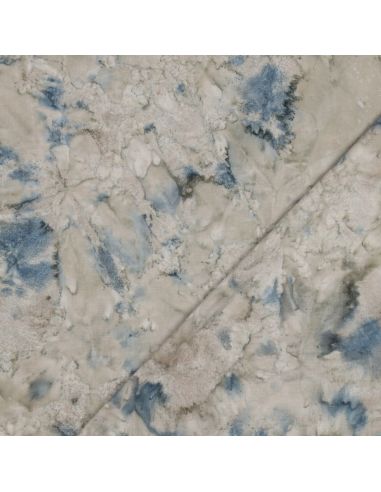 Tissu coton batik Solia - Beige