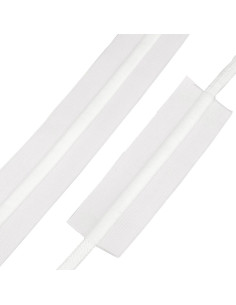 Elastique avec cordon - Blanc