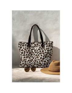 Toile de coton canvas - Léopard 2