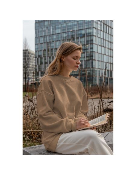 Tissu micro polaire - Sable