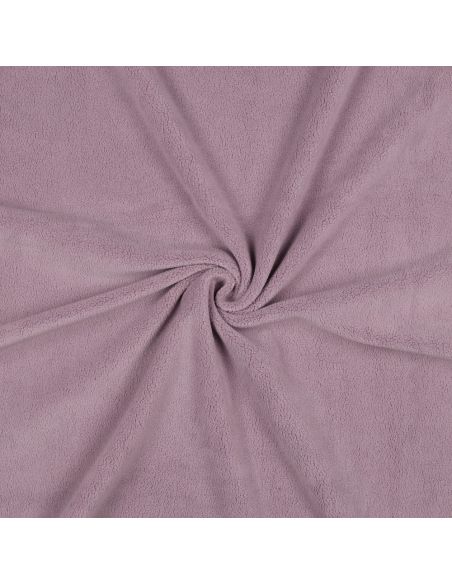 Tissu micro polaire - Mauve