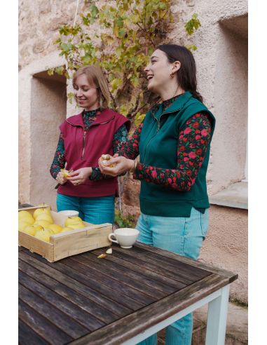 Patron de pull sans manches - Fika - Lise Tailor
