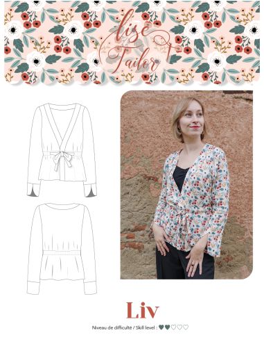 Patron de blouse - Liv - Lise Tailor