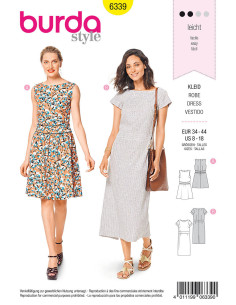 Patron de robe - Burda 6339