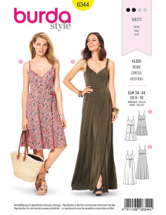 Patron de robe - Burda 6344