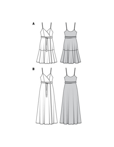 Patron de robe - Burda 6344