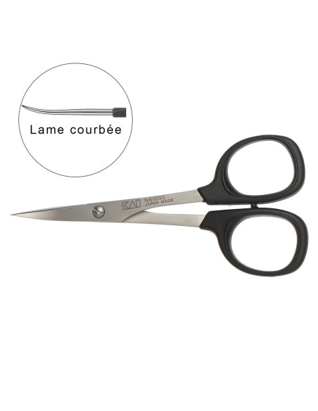 Ciseaux à broder courbés Kaï 10 cm